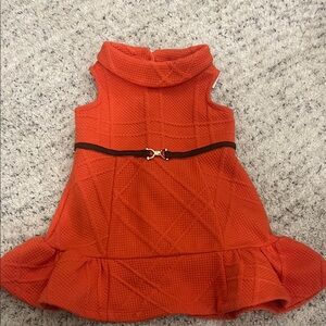 NWT Janie & Jack Orange Dress